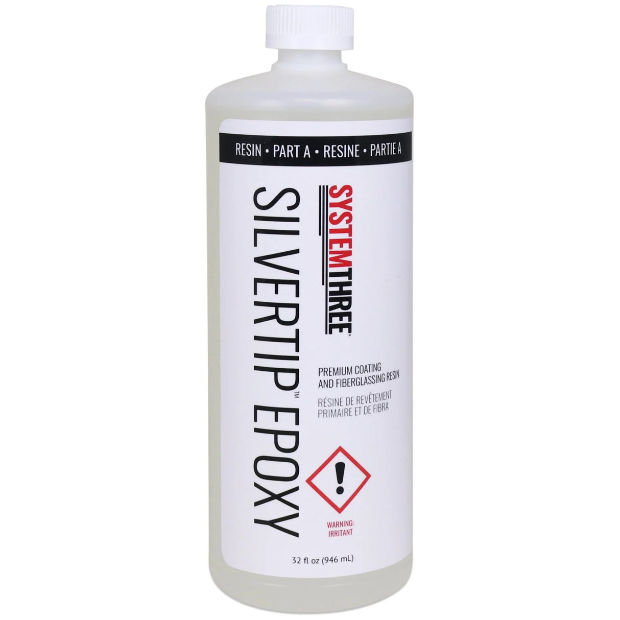System Three 946mL Silver Tip Epoxy Resin.