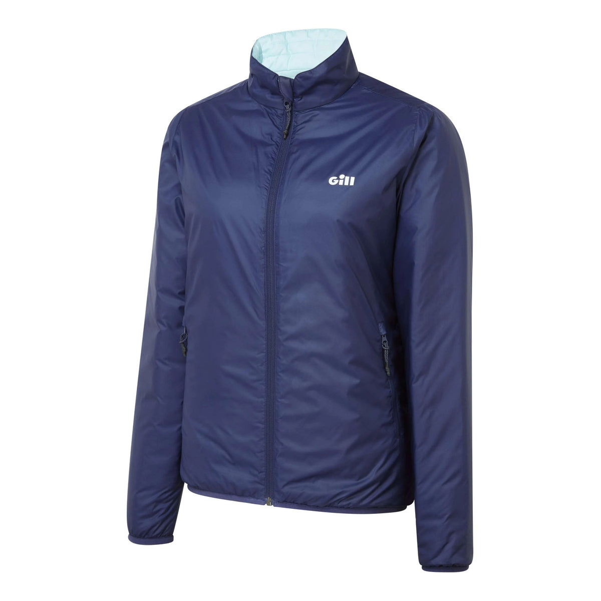 Gill Women's Athena Jacket - Navy, Sky Blue.