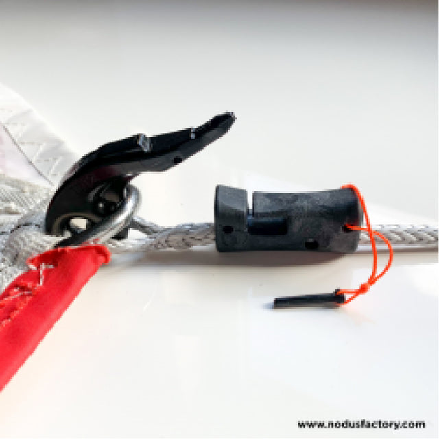 Trigger Release Snap Shackle opened.