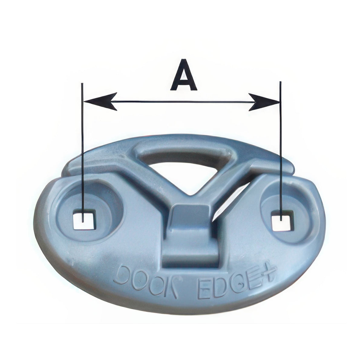 Dockedge Cast Aluminum Polish Flip-up Cleat 3".
