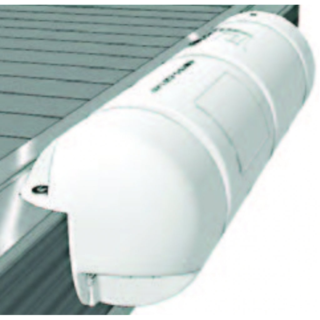 White exhaust hood attached to a metal roof