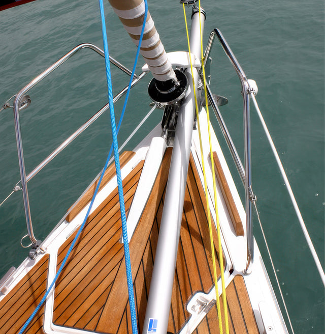 90mm Bowsprit Kit, Facnor on boat.