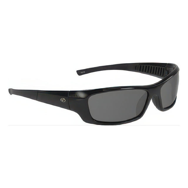 Amberjack Black Frame Grey Polarized Sunglasses