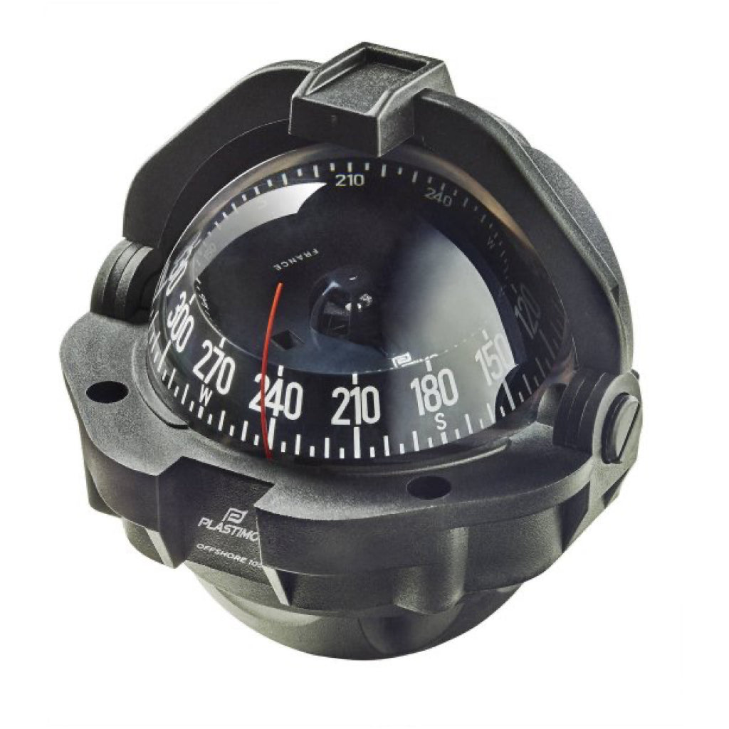 Angle view of Plastimo Offhoshore 105 compass