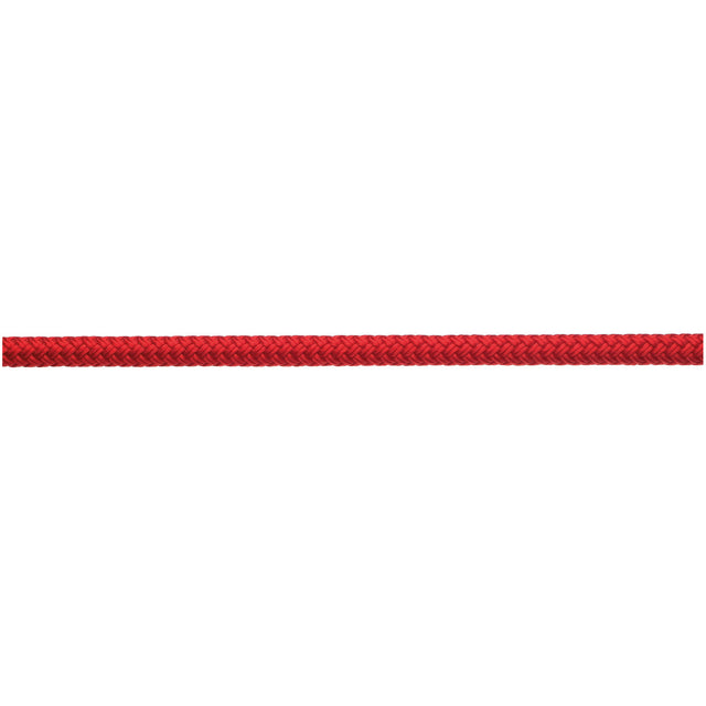 Red rope on a white background