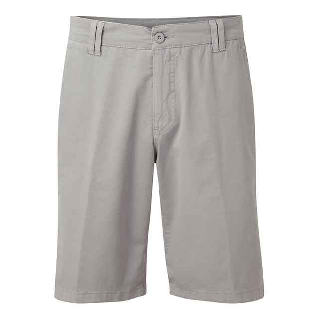 Gray shorts on a white background