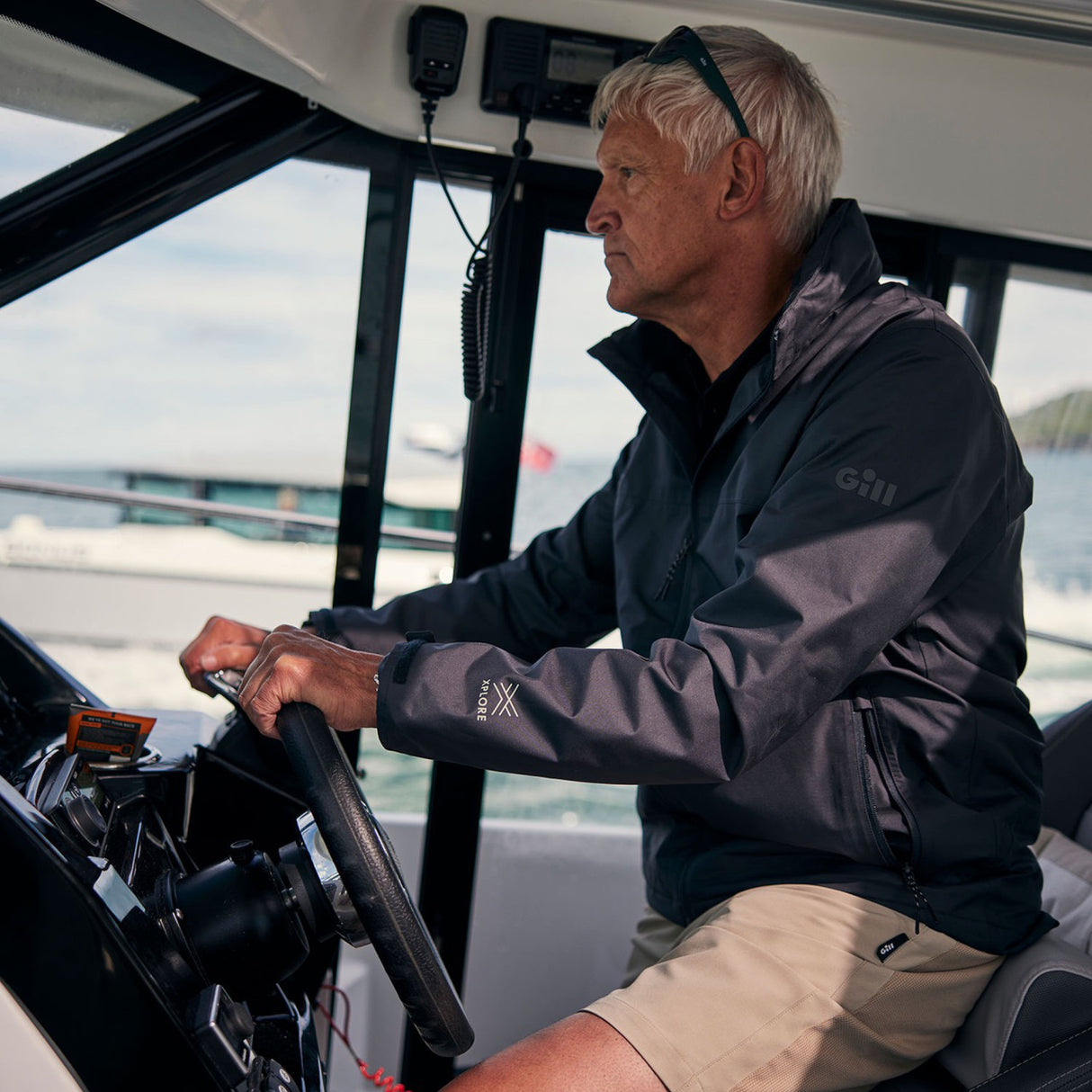 Person wearing Gill Navigator Jacket - Men's.