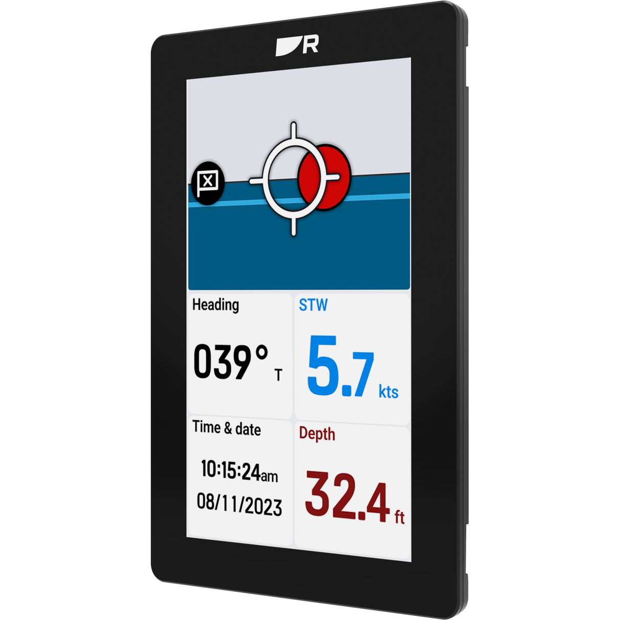 Raymarine Alpha 7" Performance Instrument Display alt view