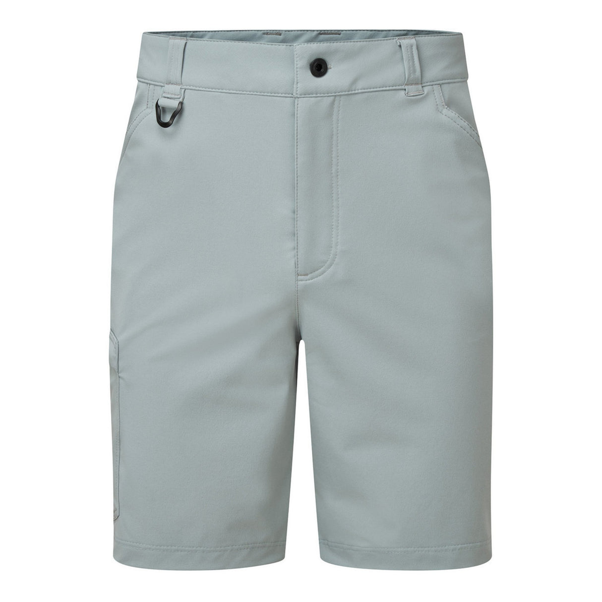 Light gray shorts on a white background