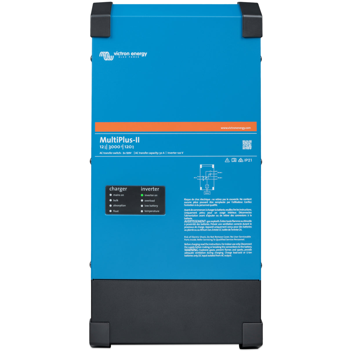 Victron MultiPlus-II 12/3000/120-50 120V.
