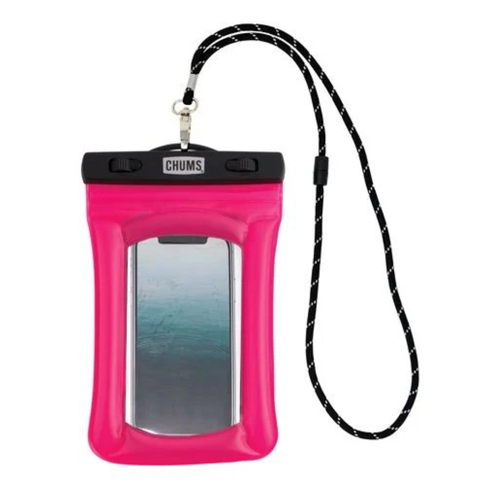 Pink phone protector.