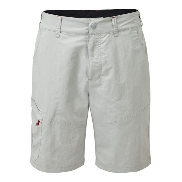 Light gray shorts on a white background