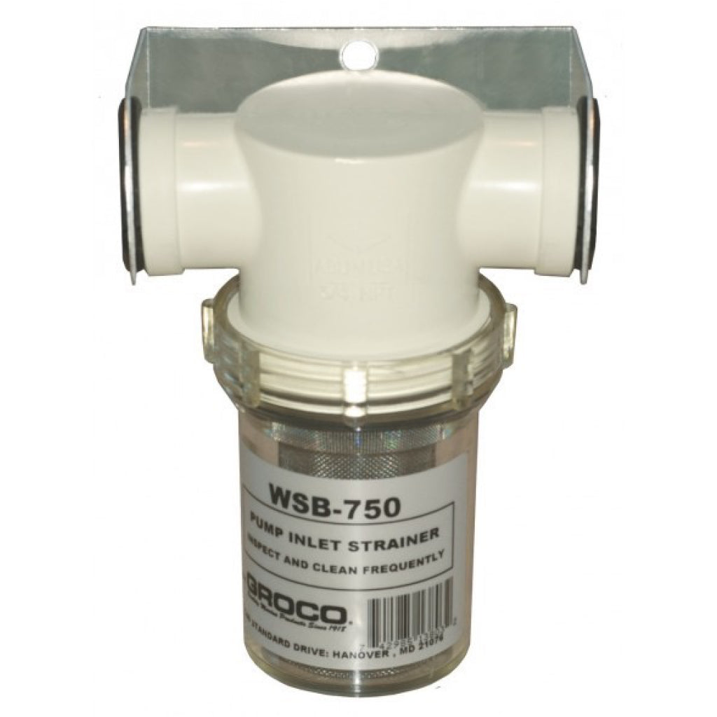 Groco 3/4" Raw Water Strainer, S/S Basket