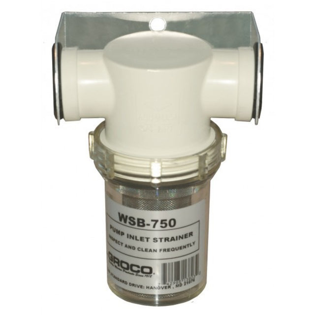 Groco 3/4" Raw Water Strainer, S/S Basket