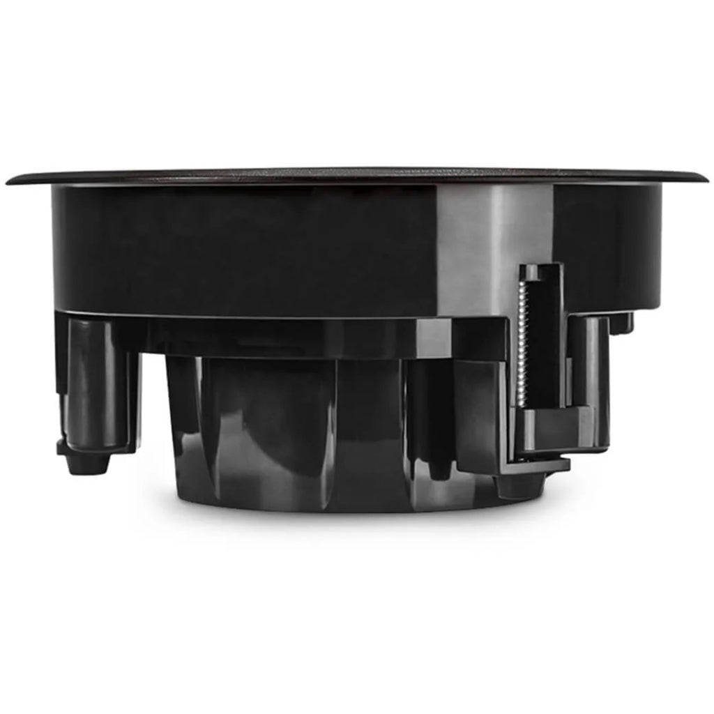 Fusion FM 6.5" Round Speakers, Black, 120 Watt Side view.