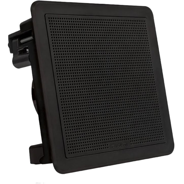 7.7" Square Speakers, Black left view
