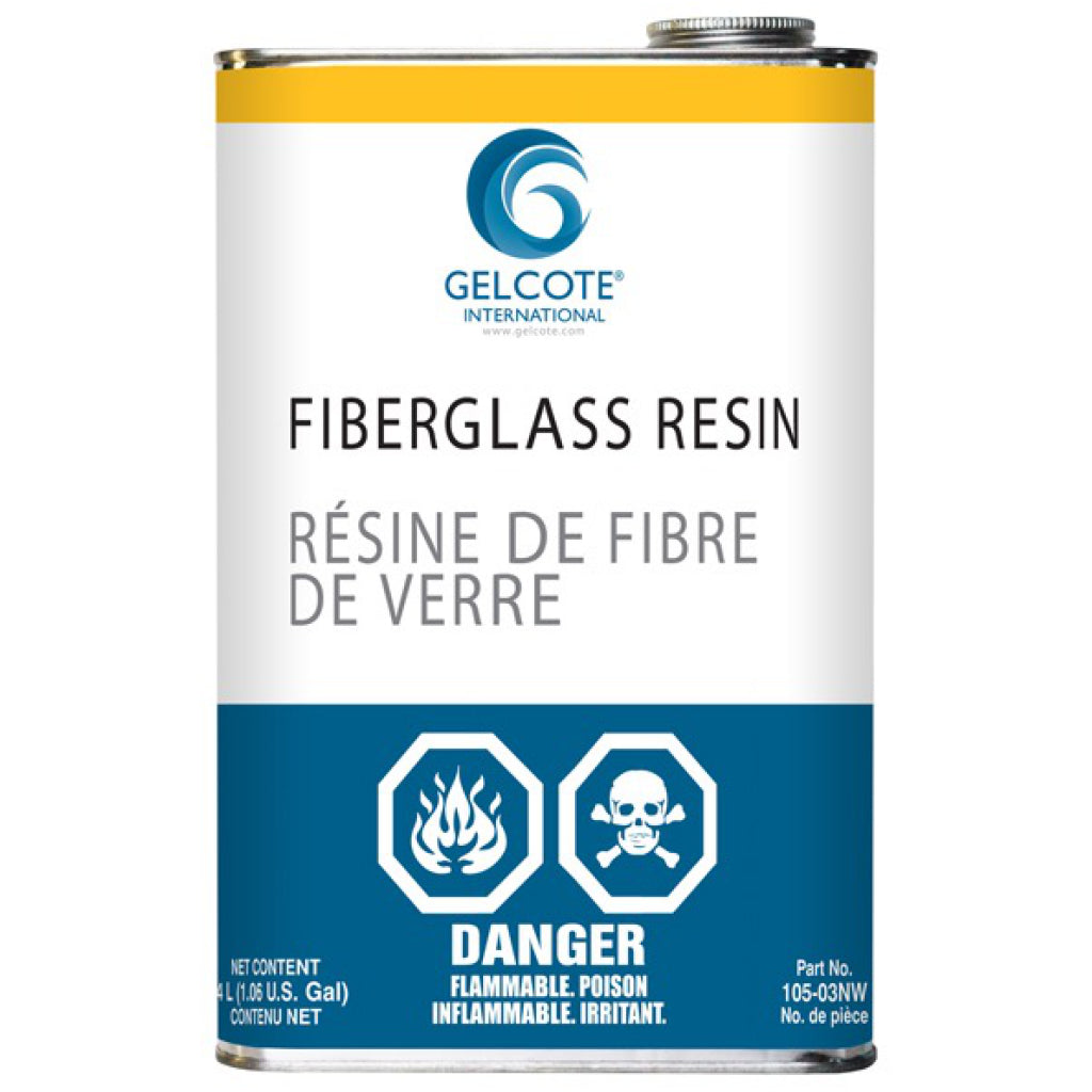 Gelcote International 4L No Wax Polyester Resin