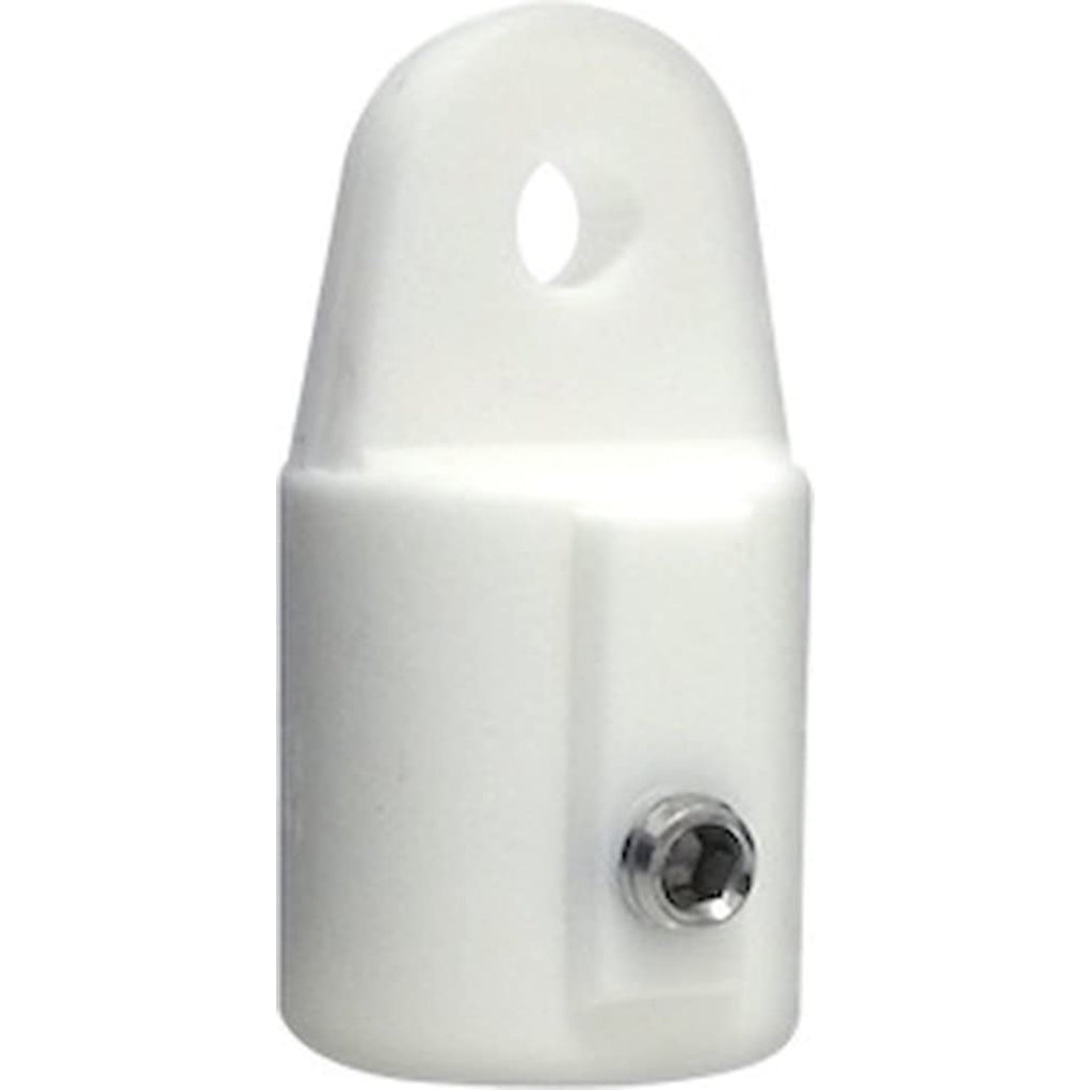 Nylon 3/4" White Outside Eye End.