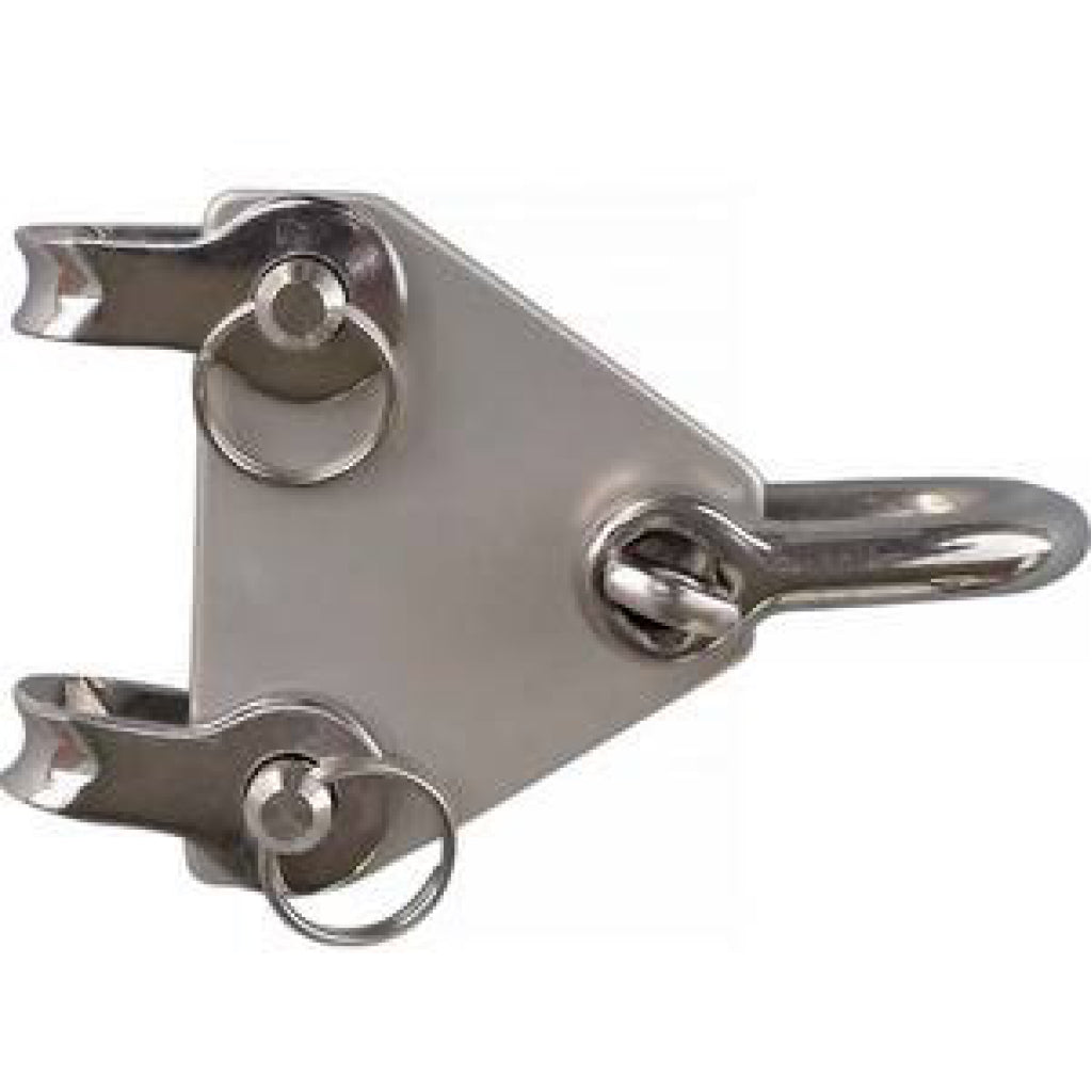 Sherman Johnson 3/16'' Wire Backstay Car Sheave