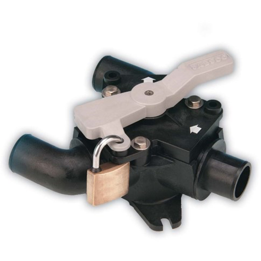 Jabsco Polyester Y Valve - w/lock