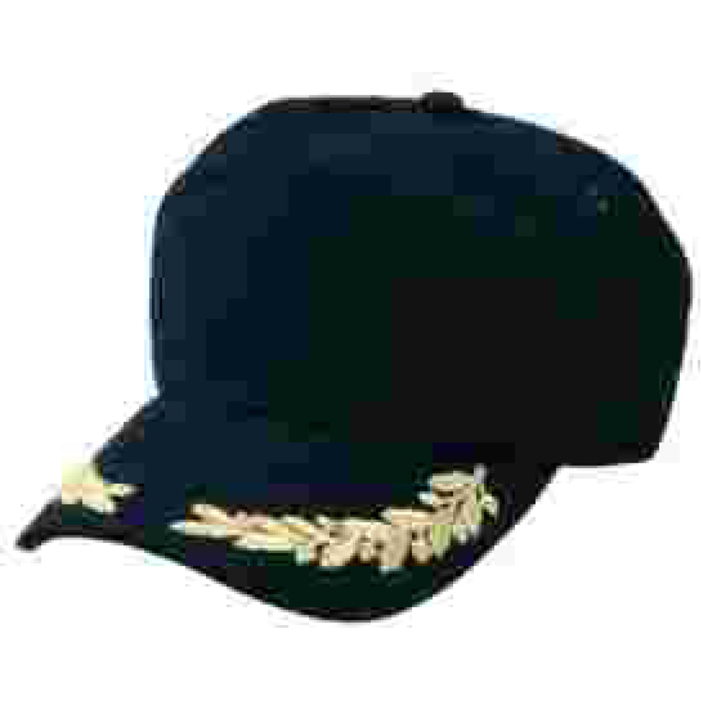 Nauticalia Baseball Hat - Gold Oak Leaf