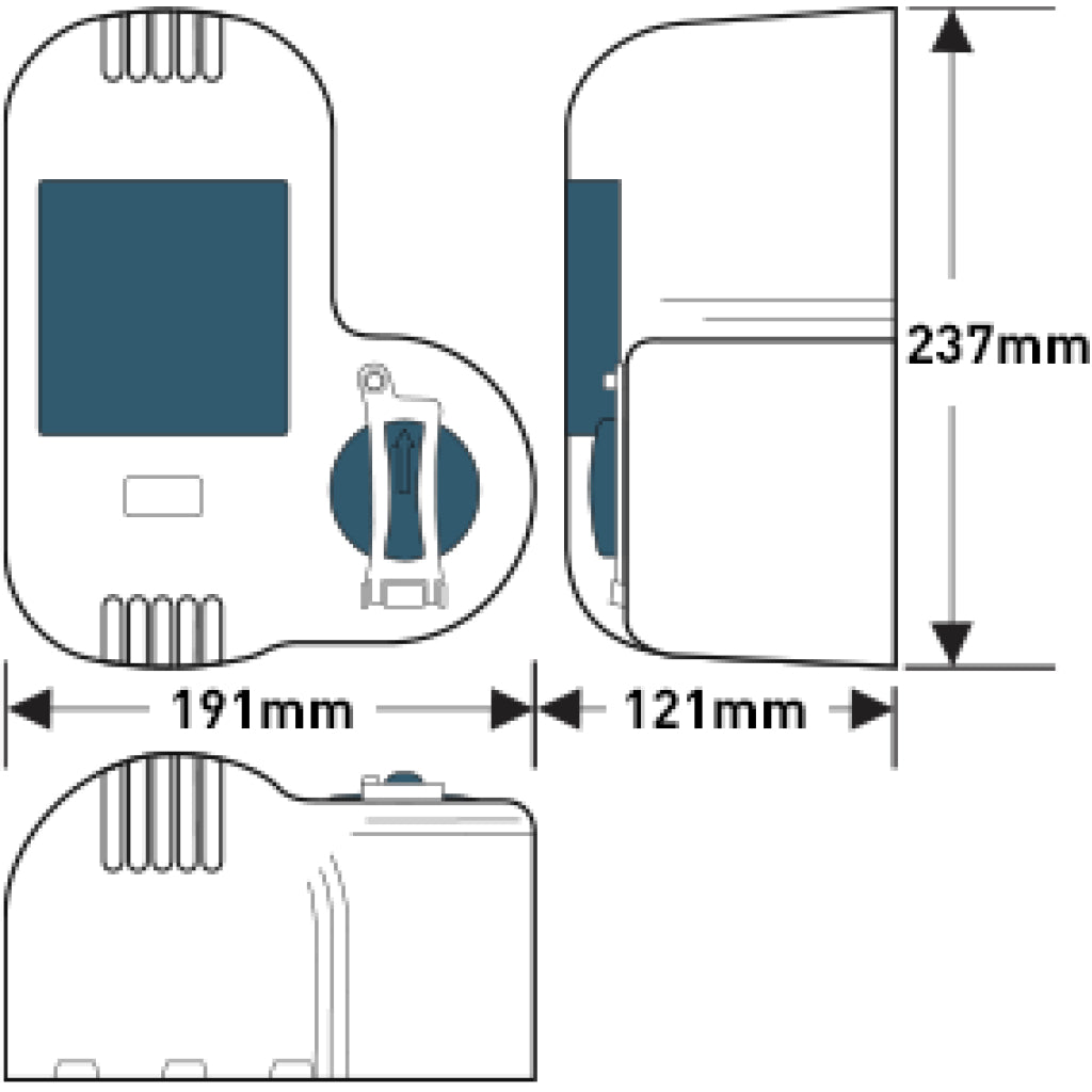 Diagram 2 Of Ocean Signal Epirb1 Pro-Automatic Release Housing.