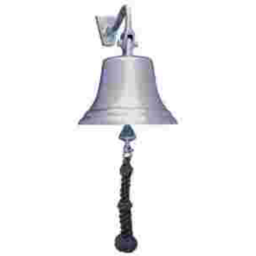 Weems And Plath 8.5" Nickel Bell
