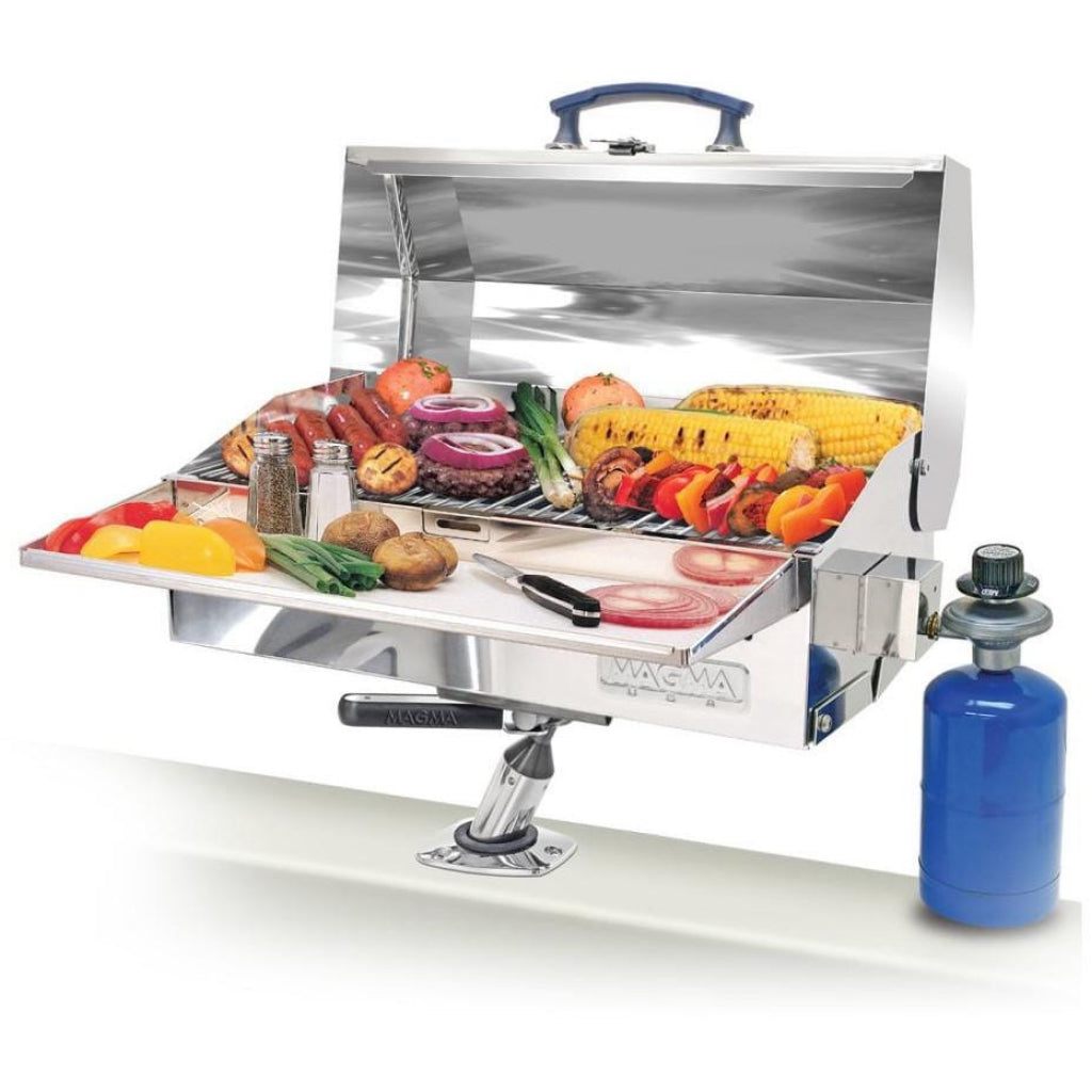 Food On Magma Adventurer Marine Series Cabo Gas Grill.