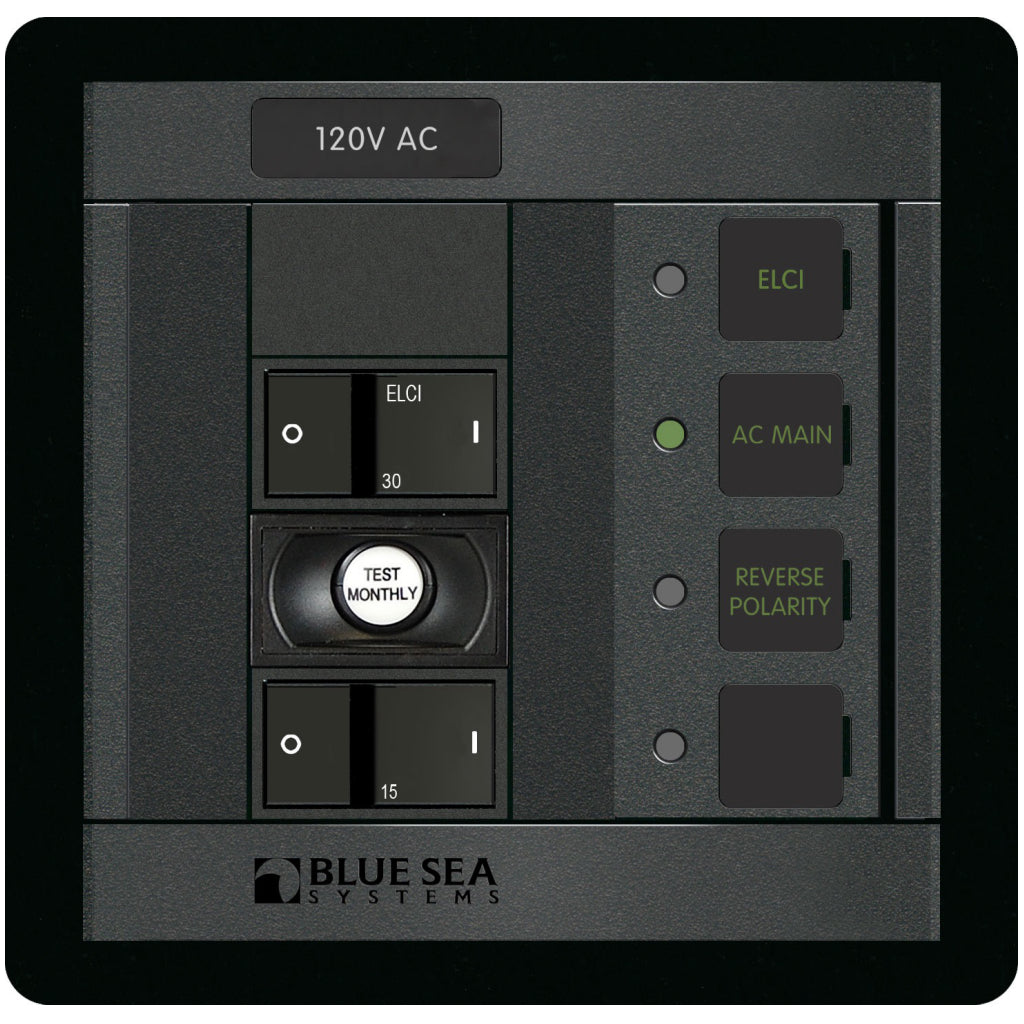 Blue Seas Systems AC 1 Position 360 Panel Rigging Shoppe