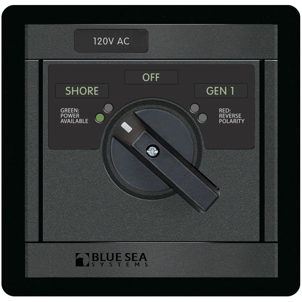 Blue Sea 120V AC Rotary Panel