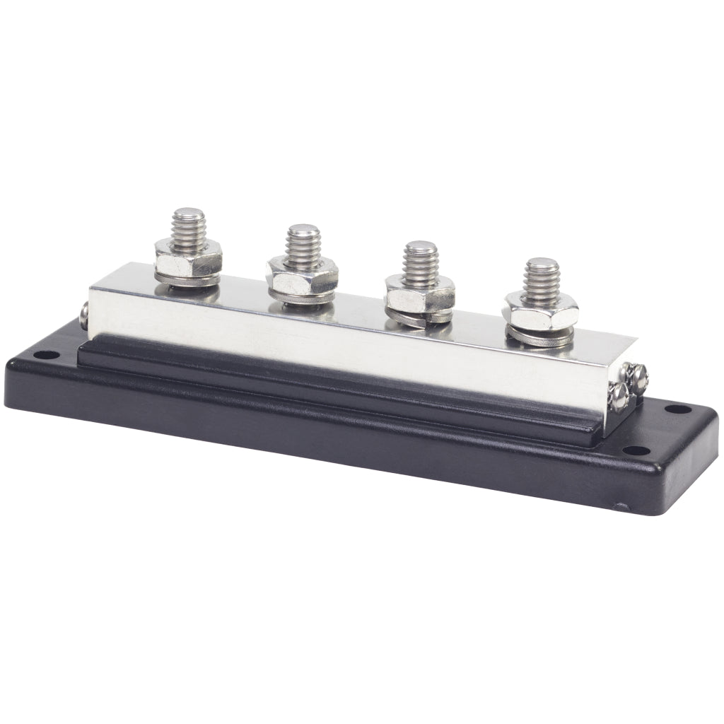 Blue Sea PowerBar 600A BusBar 4x3/8-16 Studs"
