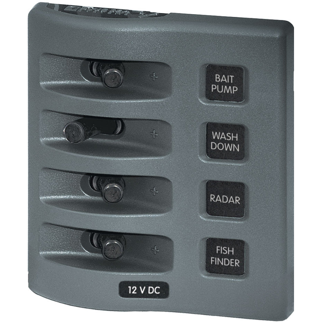 Blue Sea WeatherDeck Waterproof Switch Panel