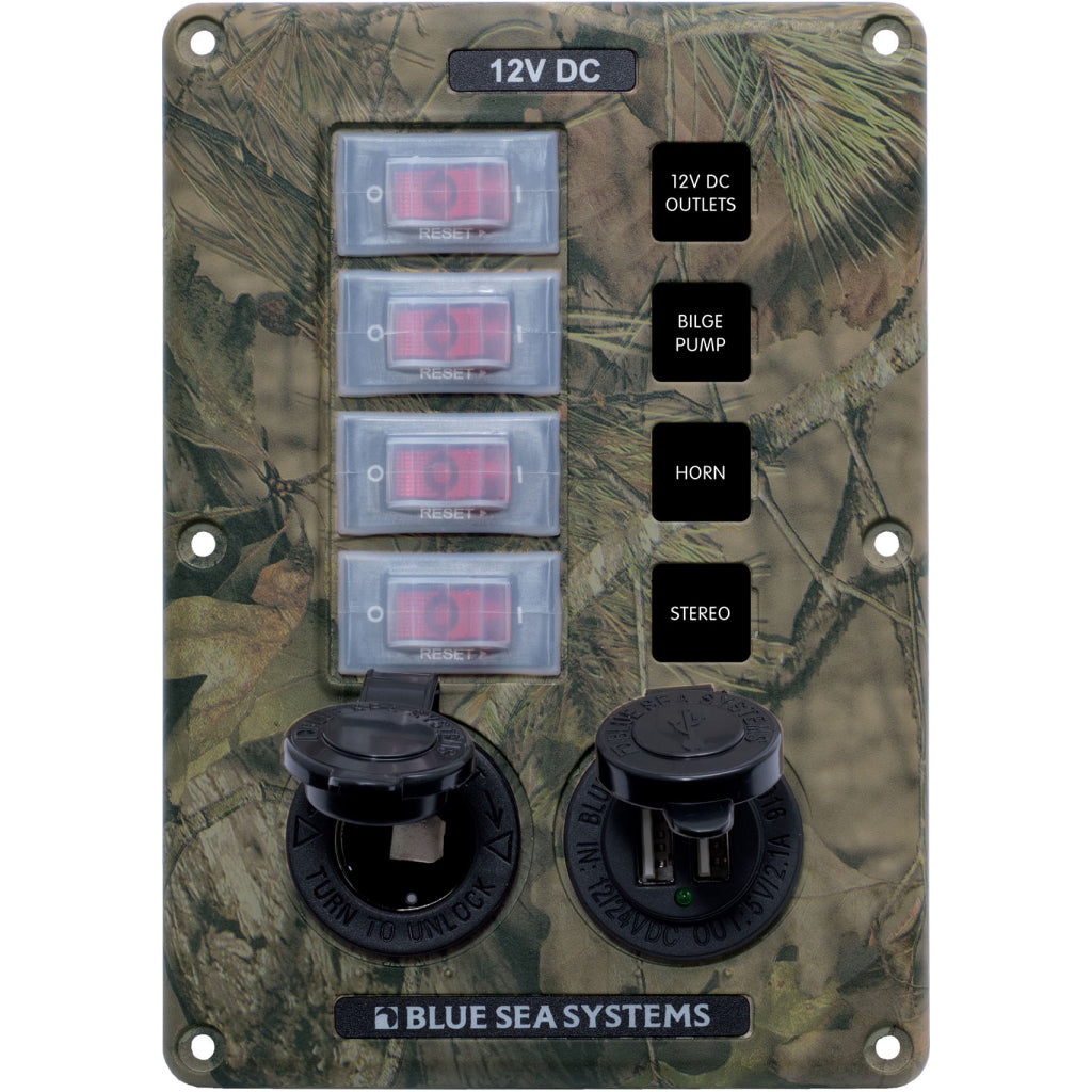 Blue Sea Circuit Breaker Switch Panel