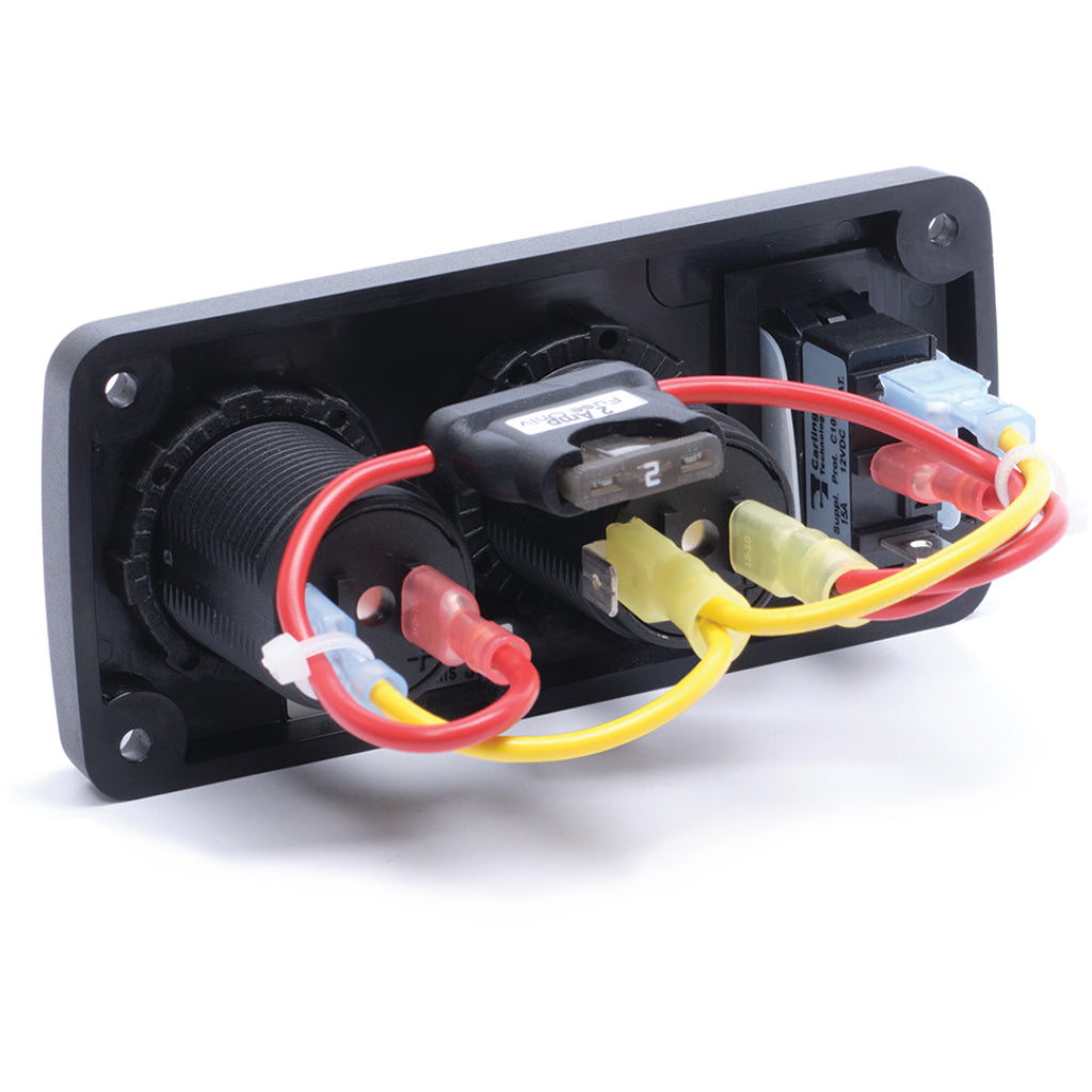Blue Sea Water-Resistant Accessory Panel Reverse