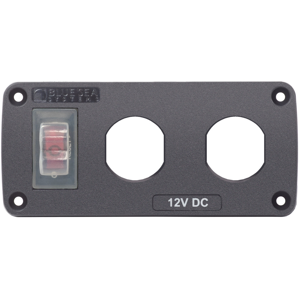Blue Sea Water-Resistant Accessory Panel