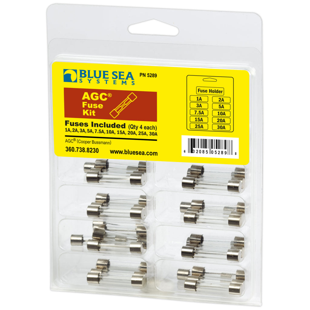 Blue Sea AGC 41 Piece Fuse Kit