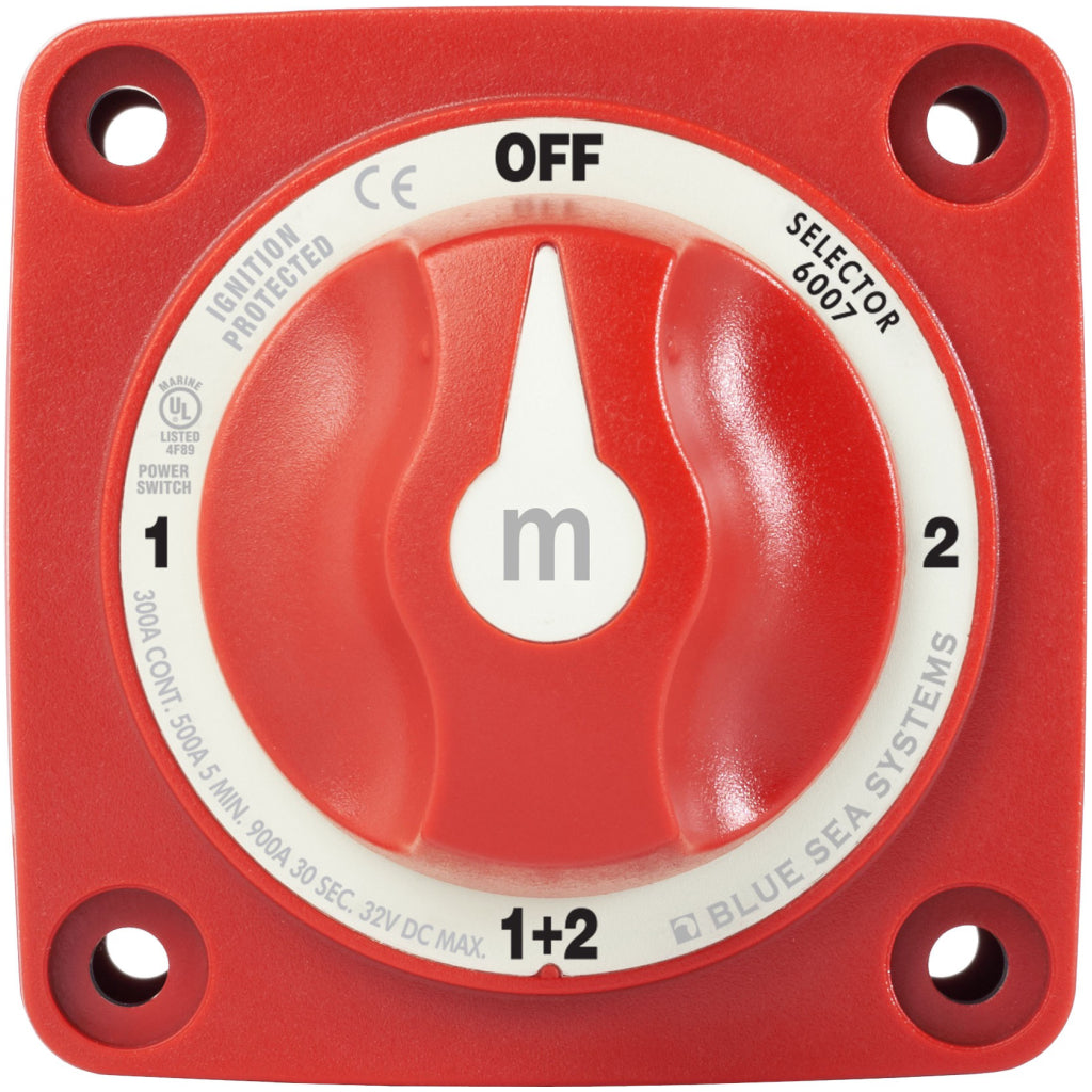 Front of Blue Sea Switch