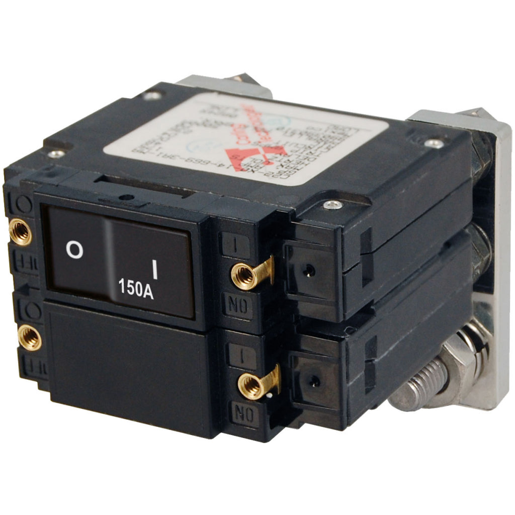 Blue Sea 150A C-Series Flat Rocker Circuit Breaker