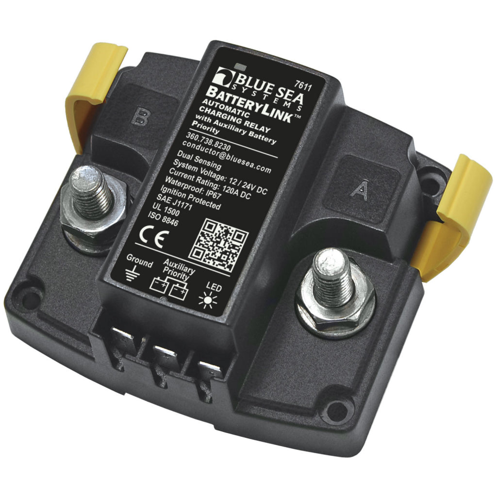 Blue Sea Batterylink Automatic Charging Relay Without Cover
