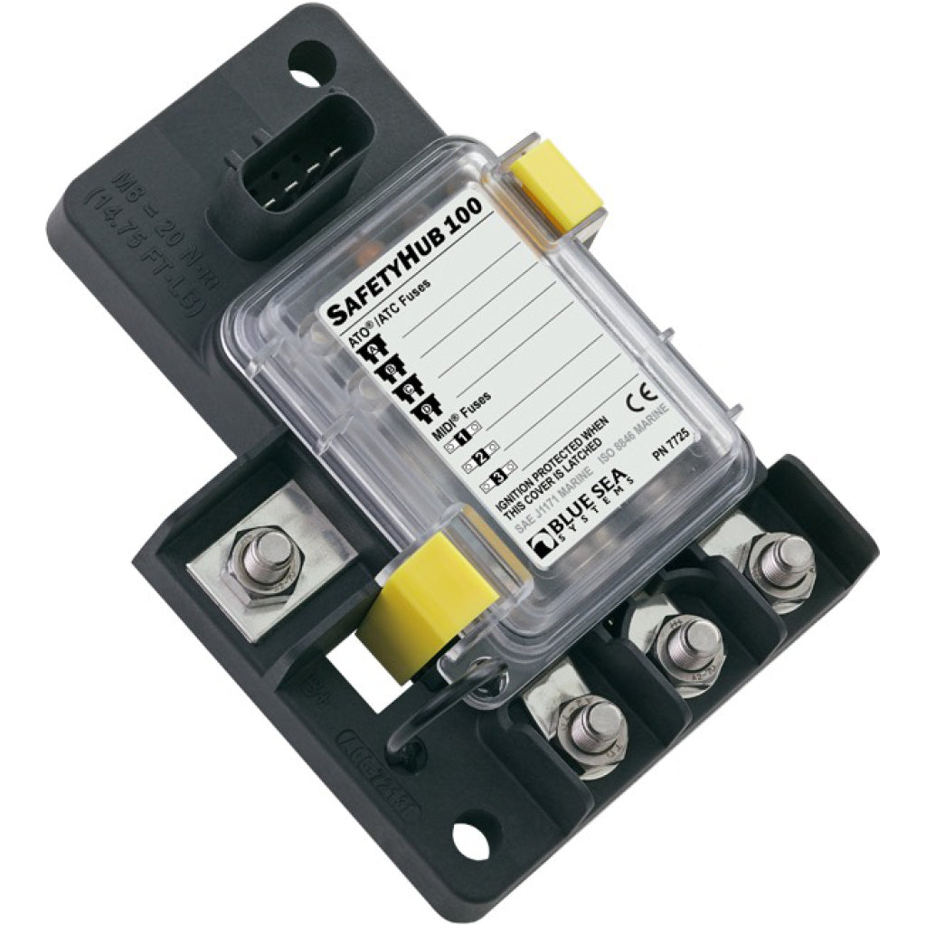 Blue Sea 7725 SafetyHub 100 Fuse Block