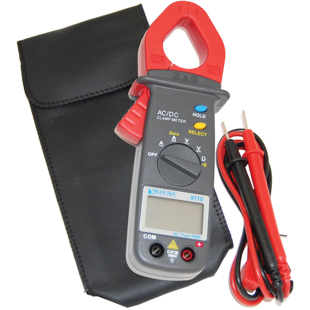 Blue Sea 8110 Mini Clamp Multimeter - AC/DC