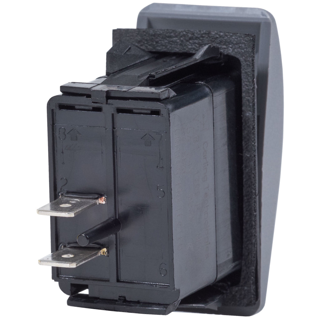 Blue Sea 8231 Contura Switch SPST Gray - OFF-- ON