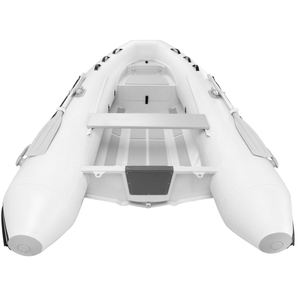 Back Of Quicksilver Inflatable- 320 Aluminum Rib.