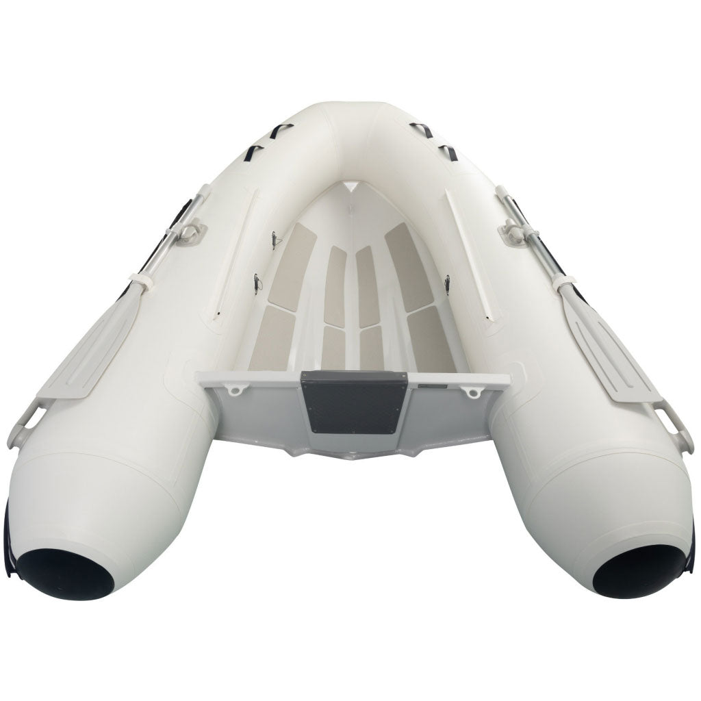 Back Of Quicksilver Inflatable-290 Aluminum Rib.