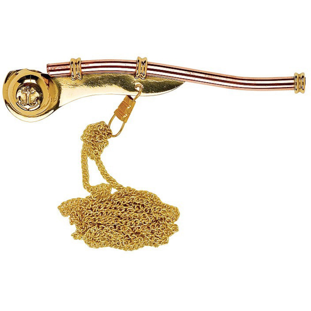 Brass Bosun's Whistle.