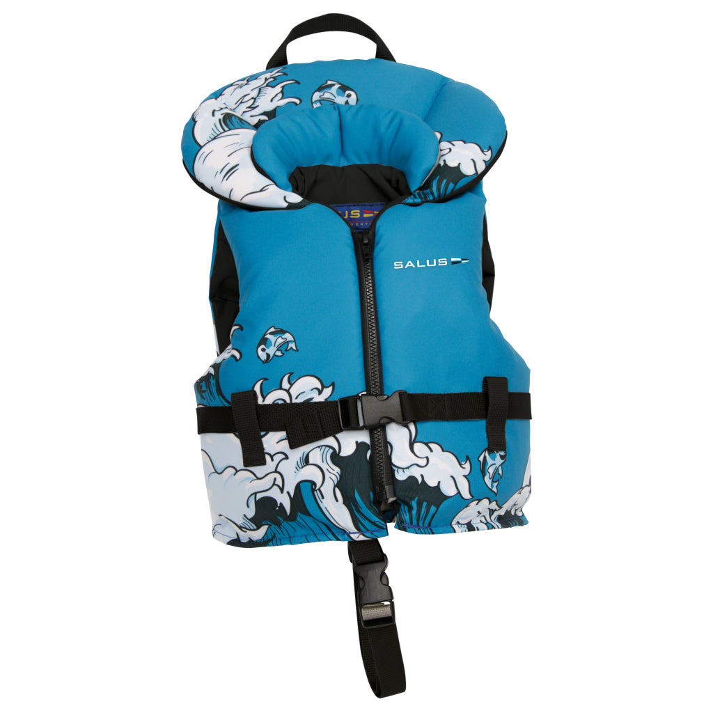 Bluewaves Of Salus Sublimated Nimbus Children's Life Jacket.