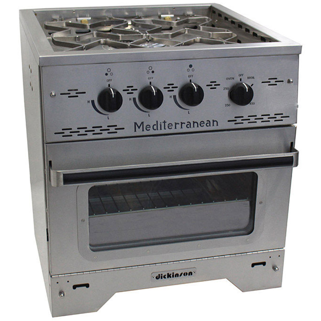 Dickinson Mediterranean 3 Burner Stove Oven