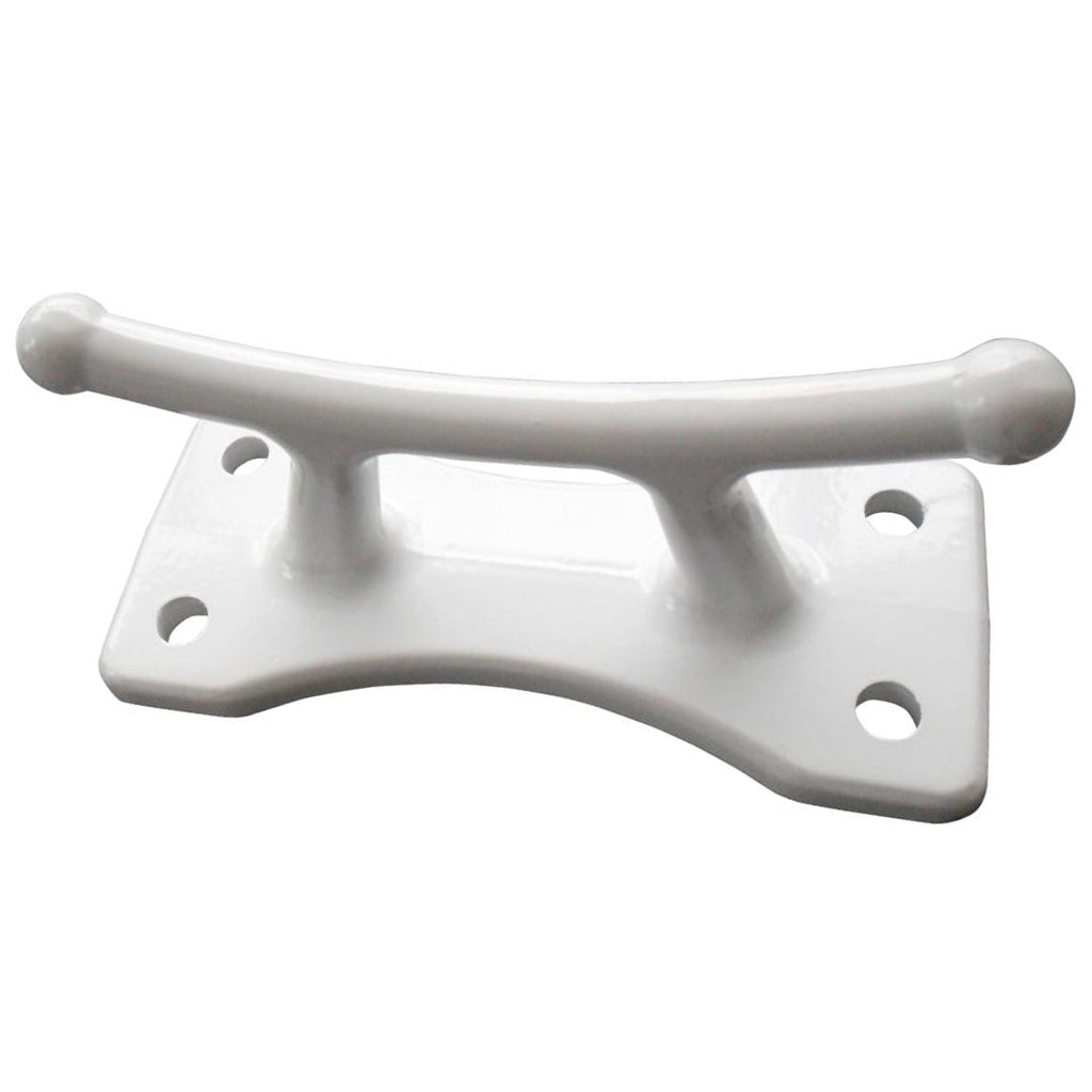 Dockedge Classic 4" White Cast Alum Dock Cleat