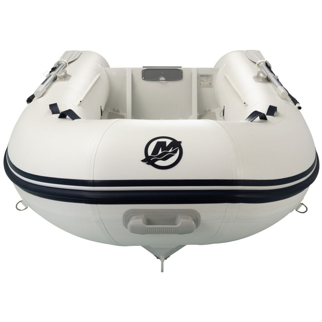 Front Of Quicksilver Inflatable-290 Aluminum Rib.
