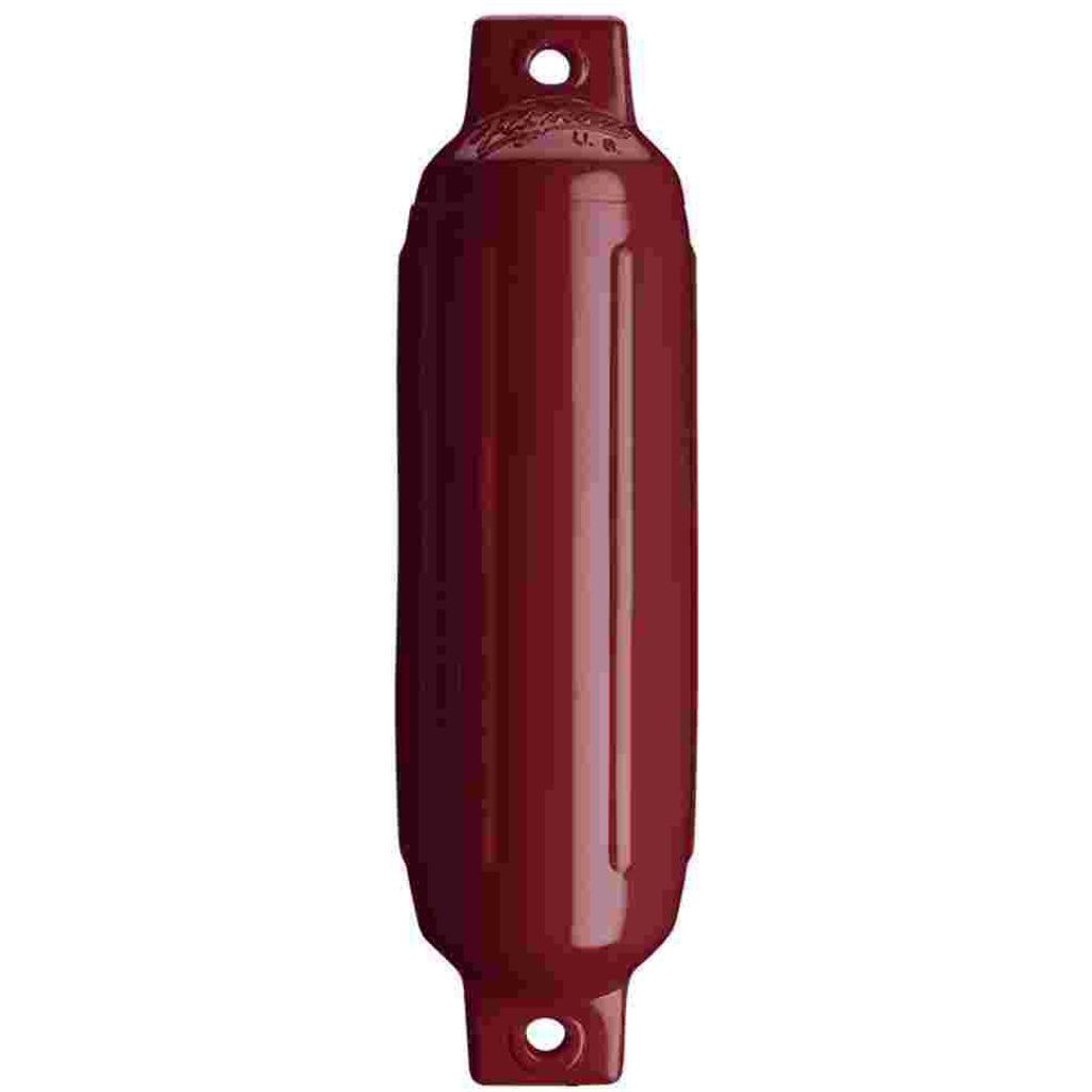 Polyform Twin Eye Fender - 3.5" x 13" Classic Red